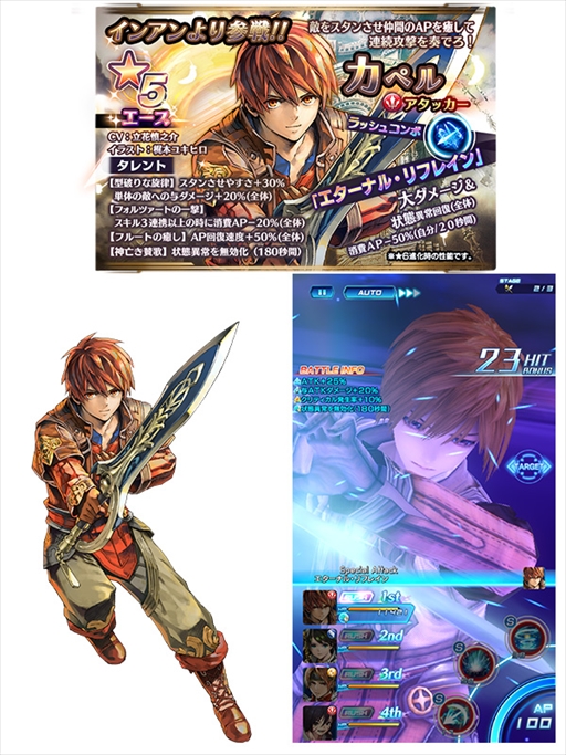 画像ギャラリー No.006のサムネイル画像 / 「スターオーシャン：アナムネシス」，「INFINITE UNDISCOVERY」コラボイベントを開催。カペルらが参戦決定