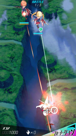 画像ギャラリー No.001のサムネイル画像 / 世界の命運は少女達に託された。下方向に進むSTG「マジガーーーーール!!!」を紹介する「(ほぼ)日刊スマホゲーム通信」第1253回