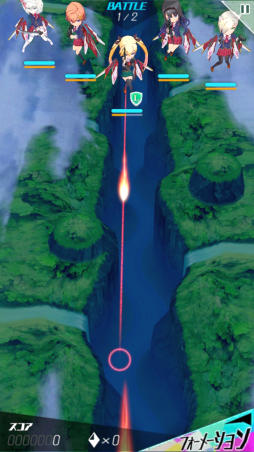 画像ギャラリー No.003のサムネイル画像 / 世界の命運は少女達に託された。下方向に進むSTG「マジガーーーーール!!!」を紹介する「(ほぼ)日刊スマホゲーム通信」第1253回