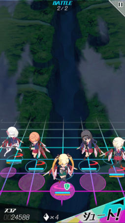 画像ギャラリー No.005のサムネイル画像 / 世界の命運は少女達に託された。下方向に進むSTG「マジガーーーーール!!!」を紹介する「(ほぼ)日刊スマホゲーム通信」第1253回