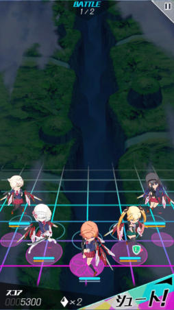 画像ギャラリー No.006のサムネイル画像 / 世界の命運は少女達に託された。下方向に進むSTG「マジガーーーーール!!!」を紹介する「(ほぼ)日刊スマホゲーム通信」第1253回