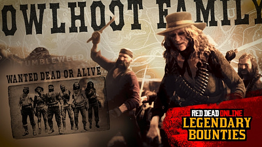 画像ギャラリー No.001のサムネイル画像 / 「レッド・デッド・オンライン」で,ならず者のギャングが指名手配中