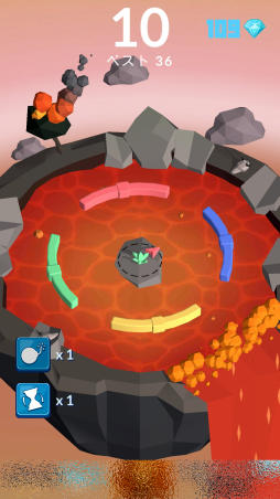 画像ギャラリー No.002のサムネイル画像 / 迫るブロックを撃ち抜け。スマホ向けSTG「Crystal Rush!」を紹介する「（ほぼ）日刊スマホゲーム通信」第1258回