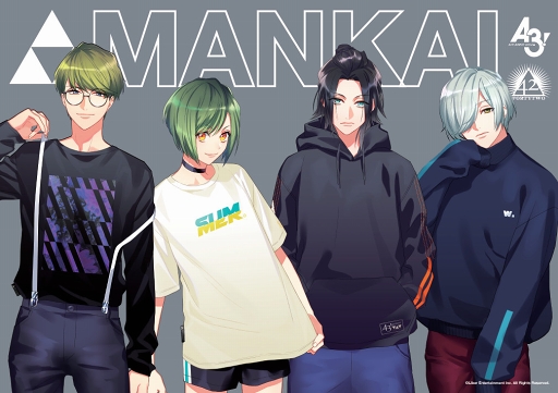 画像ギャラリー No.006のサムネイル画像 / 「A3!」,ストリートアパレルブランド「42(FORTYTWO)」とのコラボが決定