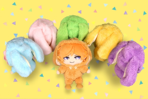 画像ギャラリー No.002のサムネイル画像 / 「A3!」の劇団員達がもこもこうさみみパジャマを着たぬいぐるみに。予約受付中