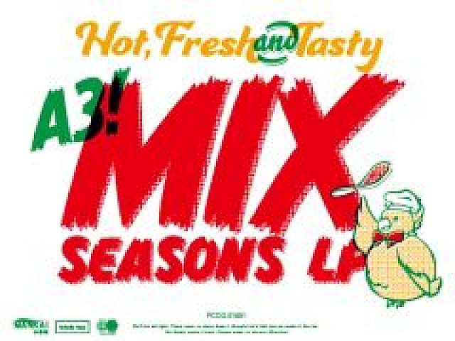 A3!」，「A3! MIX SEASONS LP」のジャケットや試聴動画が公開