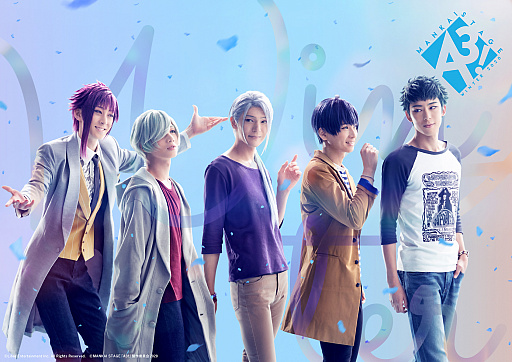 画像ギャラリー No.001のサムネイル画像 / 「A3!」の舞台版「MANKAI STAGE『A3!』〜WINTER 2020〜」のキービジュアルと全情報公開