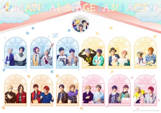 MANKAI STAGEA3١Four Seasons LIVE 2024ס1011ˤƳŷꡣ2025ǯˤACT3꡼κǿ