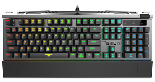 画像ギャラリー No.002のサムネイル画像 / GAMDIAS製の光学式スイッチ搭載キーボードやバーチャルサラウンド対応ヘッドセットが国内発売