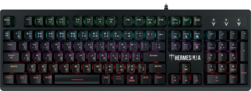 画像ギャラリー No.001のサムネイル画像 / 税込約6000円のGAMDIAS製メカニカルキーボードが3月2日に国内発売。ユニークな日本語配列