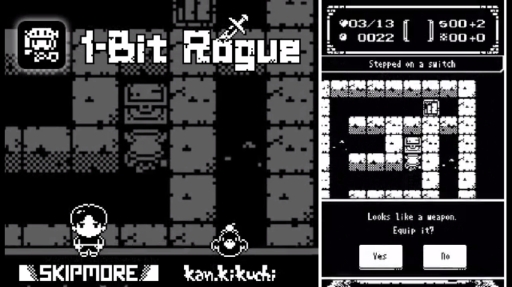 1-Bit Rogue: A dungeon crawler RPG! - Official Trailer