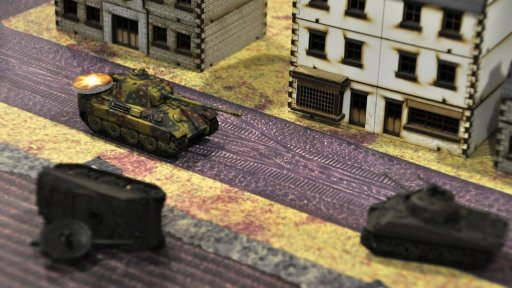 Spiel 16 心を鷲づかみにされる戦車ゲーム Tanks Panther Vs Sherman プレイレポート シンプルなルールで激しい戦車戦を再現