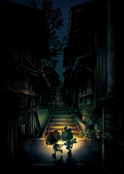 画像ギャラリー No.010のサムネイル画像 / 夜道探索アクション「夜廻」と「深夜廻」,PC版の配信がDMM GAMESストアで本日スタート