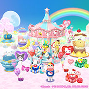 画像ギャラリー No.005のサムネイル画像 / 「ポケ森」でサンリオキャラクターズコレクション2021が3月26日にスタート。クロミやぐでたまをデザインした新作Tシャツなどが登場