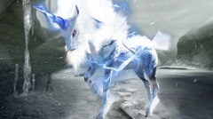 画像ギャラリー No.002のサムネイル画像 / モンスターハンター・ザ・リアルに「キリン」が等身大で出現。墨絵で描かれた「ユニバーサル・クールジャパン 2017」のイメージビジュアルも公開