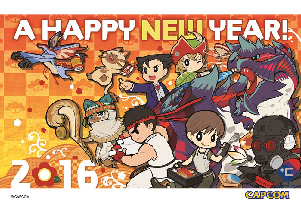 画像ギャラリー No.005 | 公式ファンサイト「マイカプコン」，年賀状