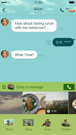 画像ギャラリー No.003のサムネイル画像 / 「モンスターハンターダブルクロス」のLINE着せかえが配信開始