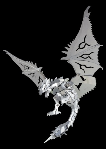 画像ギャラリー No.010のサムネイル画像 / 「モンスターハンター」のリオレウスとフルフルが「メタル工作」シリーズで登場