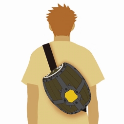 画像ギャラリー No.001のサムネイル画像 / 「モンハンダブルクロス」,「マカ錬金タル」のショルダーバッグが発売に