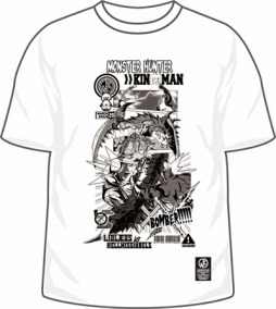 画像ギャラリー No.003のサムネイル画像 / 「モンスターハンターダブルクロス」，キン肉マンとのコラボTシャツを6月29日に発売
