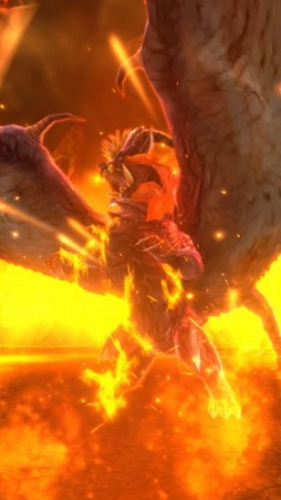 画像ギャラリー No.005のサムネイル画像 / 「モンスターハンタースピリッツ2」の第2弾“降臨テオ・テスカトル”が1月26日に稼動決定