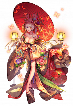 画像ギャラリー No.002のサムネイル画像 / 「デスティニーチャイルド」,和装の★5“バートリー&ワーウルフ”が登場する“艶麗新春浪漫 ステップアップ召喚”が開催中