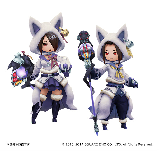画像ギャラリー No.004のサムネイル画像 / 「BRAVELY DEFAULT FE」，炎獄からの来訪者“ペレー”が出現