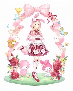 画像ギャラリー No.003のサムネイル画像 / 「ミラクルニキ」,コラボガチャにマイメロディ&ピアノちゃんが登場