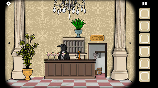 画像ギャラリー No.004のサムネイル画像 / 美しい湖畔ホテルの謎とは……？　スマホ向け謎解きゲーム「Rusty Lake Hotel」を紹介する「（ほぼ）日刊スマホゲーム通信」第1281回