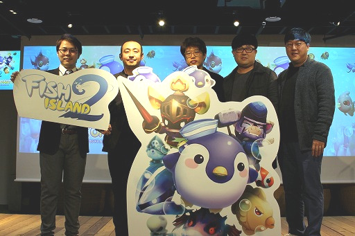 画像ギャラリー No.015のサムネイル画像 / NHNハンゲームの“RPG×釣り”アプリ「フィッシュアイランド2」が2月7日に配信予定。本マグロも振る舞われたプレス向け発表会をレポート