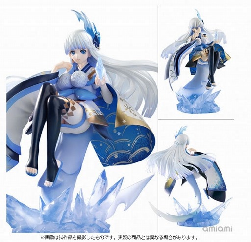 スマホアプリ 陰陽師 より 雪女 の完成品フィギュアが8月に発売決定