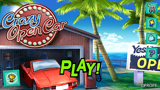 画像ギャラリー No.001のサムネイル画像 / 屋根を壊せばオープンカー! スマホ向けタップアクションゲーム「Crazy Open Car」を紹介する「(ほぼ)日刊スマホゲーム通信」第1326回