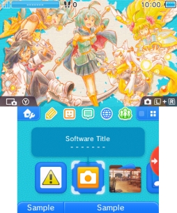 画像ギャラリー No.002のサムネイル画像 / 「ブレイブダンジョン」イラストコンテスト受賞作品の3DS用テーマ第2弾が配信