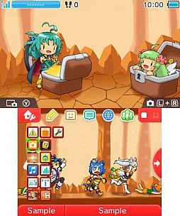 ���������꡼ No.002�Υ���ͥ������ / �֥֥쥤�֥��󥸥��ץ��饳����޺���Ѥ���3DS�ѥơ��ޤ���3�Ƥ��ۿ�����