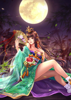 画像ギャラリー No.004のサムネイル画像 / 美人キャラと百鬼に挑む,カードパズル「ラブラブ☆パラダイス」が配信