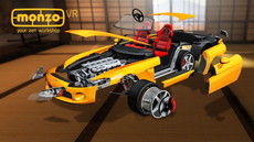 画像ギャラリー No.005のサムネイル画像 / プラモデル制作を体験できるOculus Rift対応VRコンテンツ「Monzo VR」が配信開始。組み立てた自動車に乗り込める