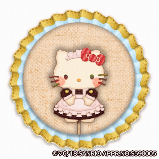 画像ギャラリー No.002のサムネイル画像 / 「Fun!Fun!ファンタジーシアター」,メイド服のハローキティとタイニーチャムが登場