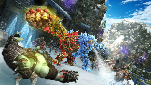 Knack ふたりの英雄と古代兵団 2人で協力して繰り出す タッグアクション など 新システムが公開 Knack ふたりの英雄と古代兵団 2人で協力して繰り出す タッグアクション など 新システムが公開