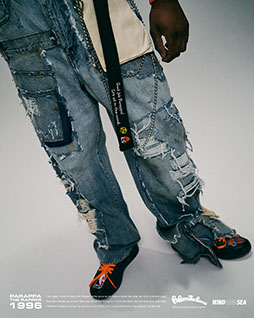 画像ギャラリー No.008のサムネイル画像 / アパレルブランド「WIND AND SEA」と「パラッパラッパー」がコラボ。ゲームの30周年記念コレクションを2月13日に先行発売