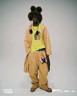 画像ギャラリー No.014のサムネイル画像 / アパレルブランド「WIND AND SEA」と「パラッパラッパー」がコラボ。ゲームの30周年記念コレクションを2月13日に先行発売