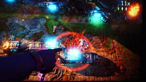 画像ギャラリー No.006のサムネイル画像 / 「RESOGUN」のHousemarqueが贈る新作「Nex Machina」プレイレポート。アーケードライクな楽しさはそのままに,新しい表現に挑んだ意欲作