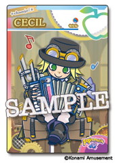 pop'n music うさぎと猫と少年の夢」にポップンミュージックカードの第