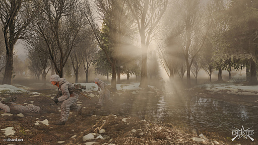 画像集 No.006のサムネイル画像 / 最大150人のプレイヤーが第二次世界大戦の兵士となって戦場を駆け回る，「Enlisted」のティザームービー公開