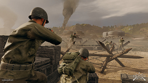 画像集 No.008のサムネイル画像 / 最大150人のプレイヤーが第二次世界大戦の兵士となって戦場を駆け回る，「Enlisted」のティザームービー公開