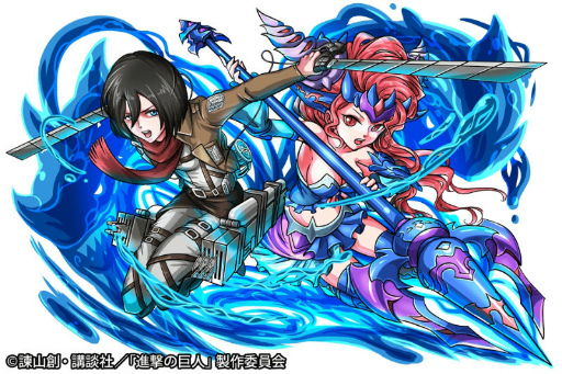 画像ギャラリー No.002のサムネイル画像 / 「ドラゴンエッグ」×「進撃の巨人」コラボイベントが12月16日より実施決定