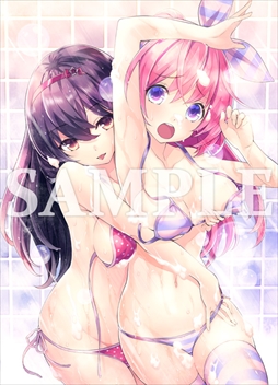 画像ギャラリー No.005のサムネイル画像 / 「ガンガンピクシーズ」,描き下ろし店舗特典イラストの完成版を公開