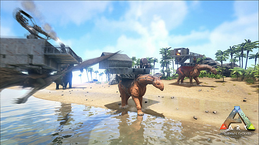 Snail Gamesが運営する 無料版 Ark Survival Evolved Online が日本を含むアジア地域で17年1月1日にリリース