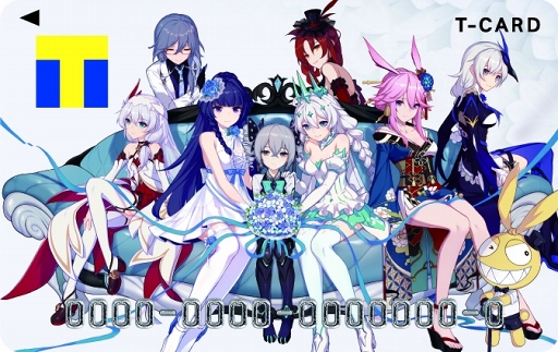 崩壊3rd サービス2周年を記念した 崩壊3rdデザイン のtカードが登場