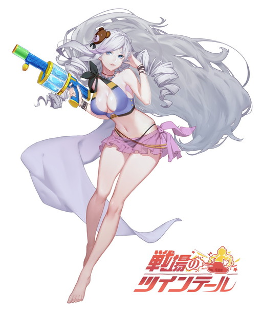 画像ギャラリー No.002のサムネイル画像 / 「戦場のツインテール」で水着イベントが開幕。限定兵士は水着アバター付き