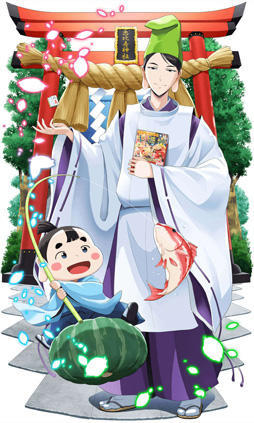 画像ギャラリー No.003のサムネイル画像 / 「Q&Qアンサーズ」,小説「はるなつふゆと七福神」とゲーム実況グループ「三人称」とのコラボを本日17:00より実施